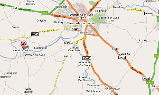 Welford and Weston map